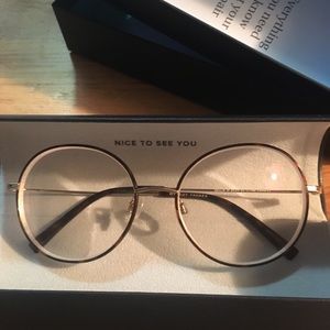 NWOT Warby Parker Nellie Wide Eyeglasses